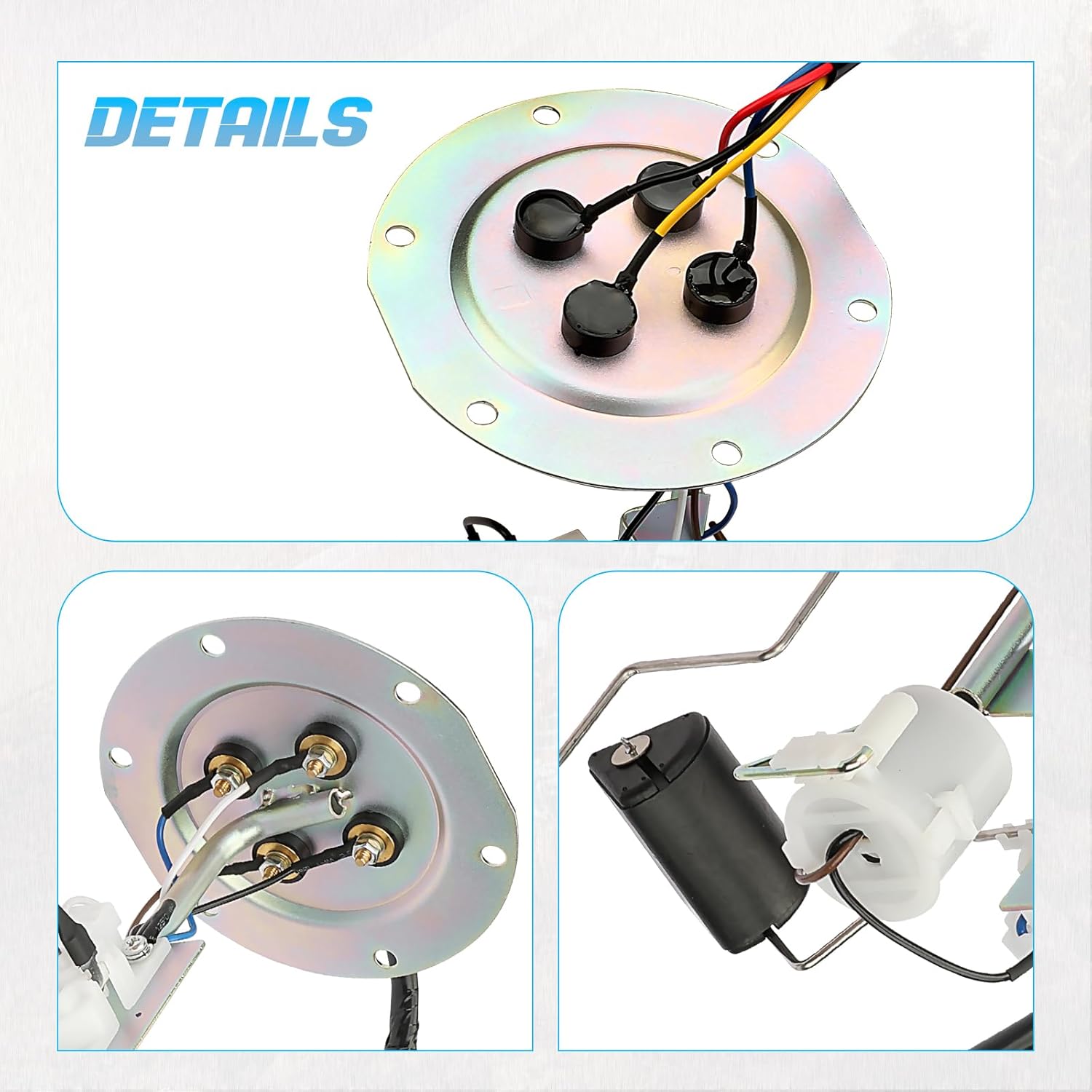 Gas Fuel Level Sending Unit Sensor Compatible with 3.0L Nissan 300ZX 1984-1989, Replace 25060-17P65, 2506017P65, 25060-17P71