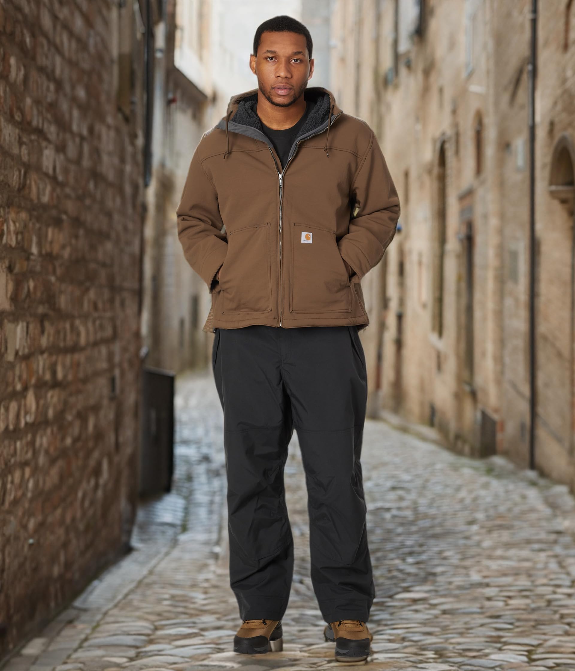 Carhartt Super Dux Relaxed Fit Sherpa Gefütterte Active Jacke Giacca isolata Uomo
