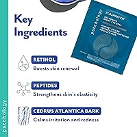 Vista 5 de Patchology FlashPatch - Geles para restauración de ojos nocturnos para círculos oscuros, líneas finas, con retinol, péptidos, arnica, squalane, 5