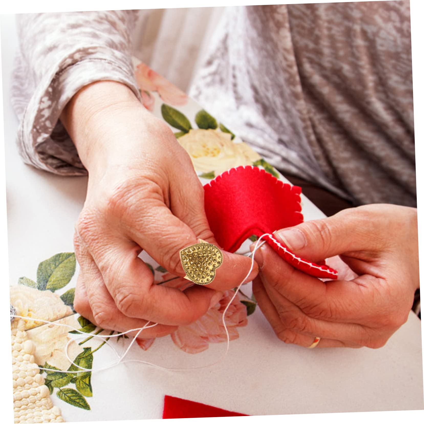 25stücke Handnäh-fingerhüte Einstellbare Thimble- Professionelle Nahtschutz Für -nähprojekte Leichte Und Tragbare Nähwerkzeuge Für Handarbeiten Für Sticken Und Quilten