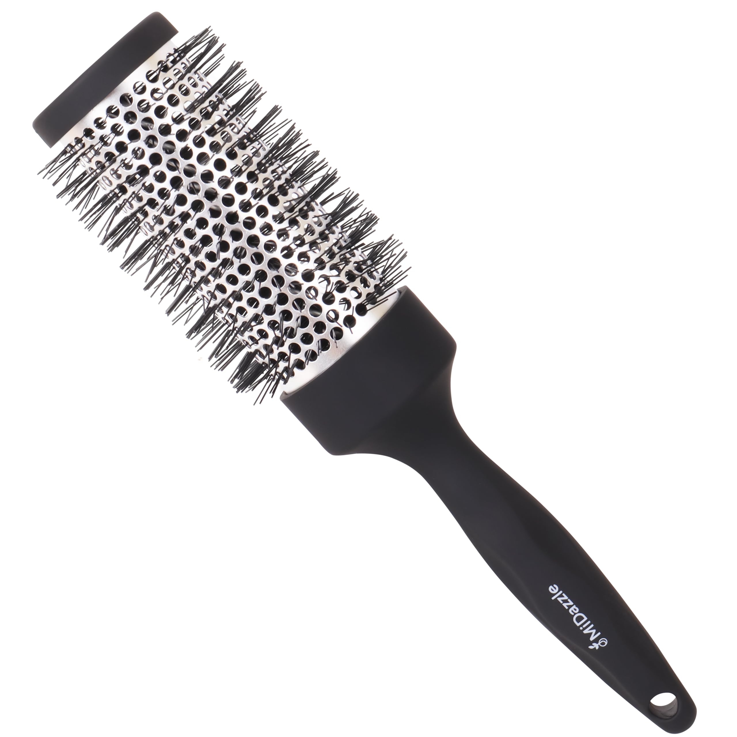 Midazzle Professional Blow Dry Hot Curl Hair Brush with Ionic Techonology for Frizz-Free Styling, Curling, Volumizing & Waves for Women & Men, All Hair Types, Salon & Personal Use (MIHB0030)