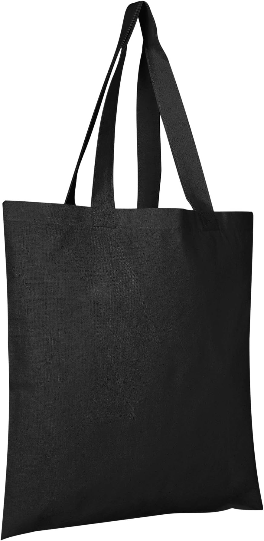 Wholesale Cotton Canvas Tote Bags in Bulk - 48 Pack - Blank Tote Bags for Arts and Crafts, Heat Transfer, Embroidery, Paint - Wholesale Cotton Gift Bags