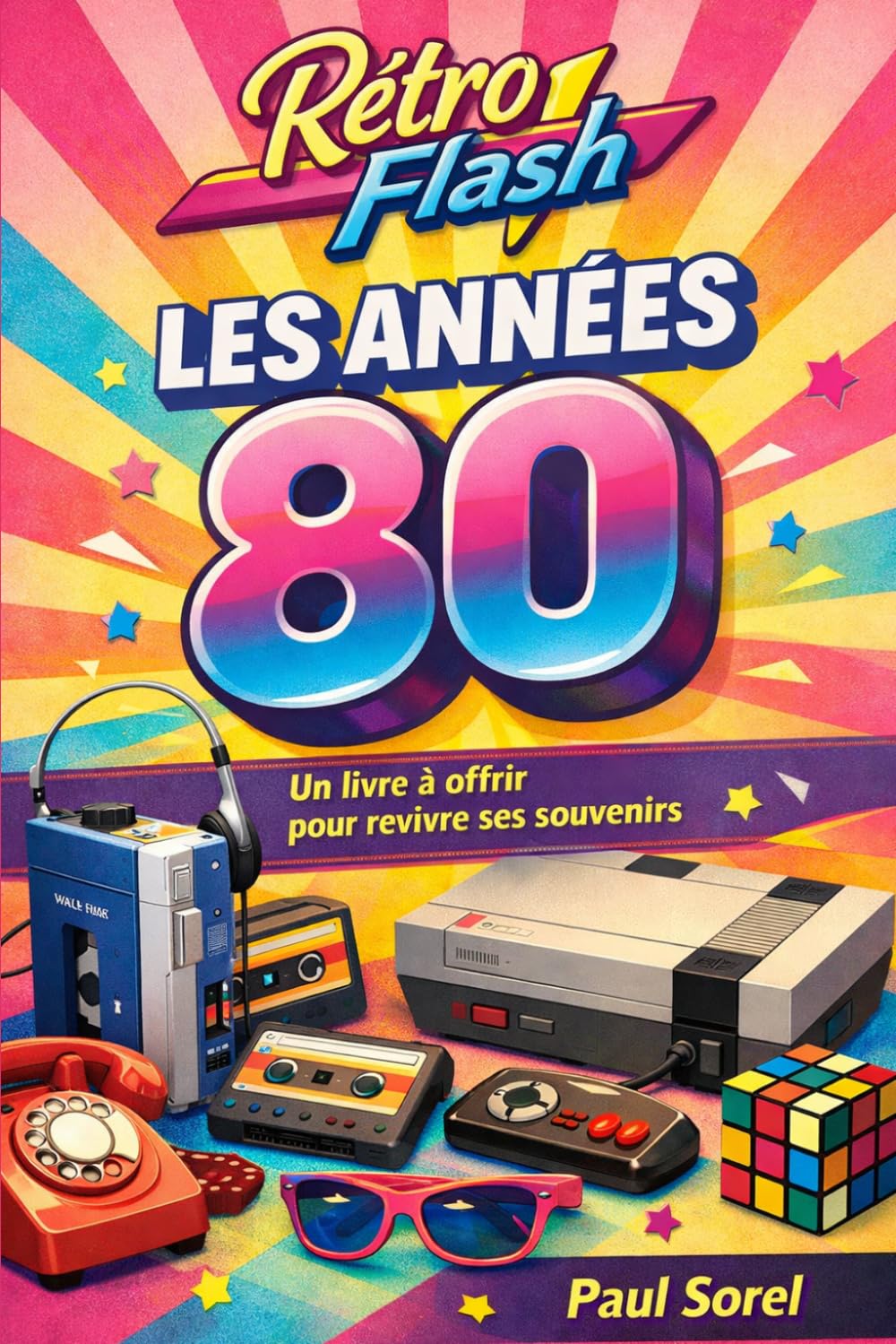 Rétro Flash : Les Années 80: Un livre à offrir pour revivre ses souvenirs