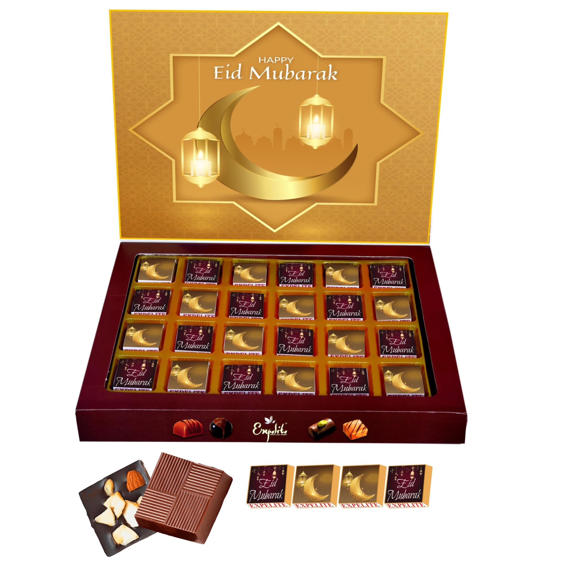 See full amazon price history chart for Eid Mubarak Dry Fruits Chocolate gift 24 pieces - Gift for Girlfriend boyfriend Eid Mubarak Dry Fruits Chocolate gift 24 pieces - Gift for Girlfriend boyfriend (B0CWYZYH9P) Amazon Price History, Amazon Price Tracker