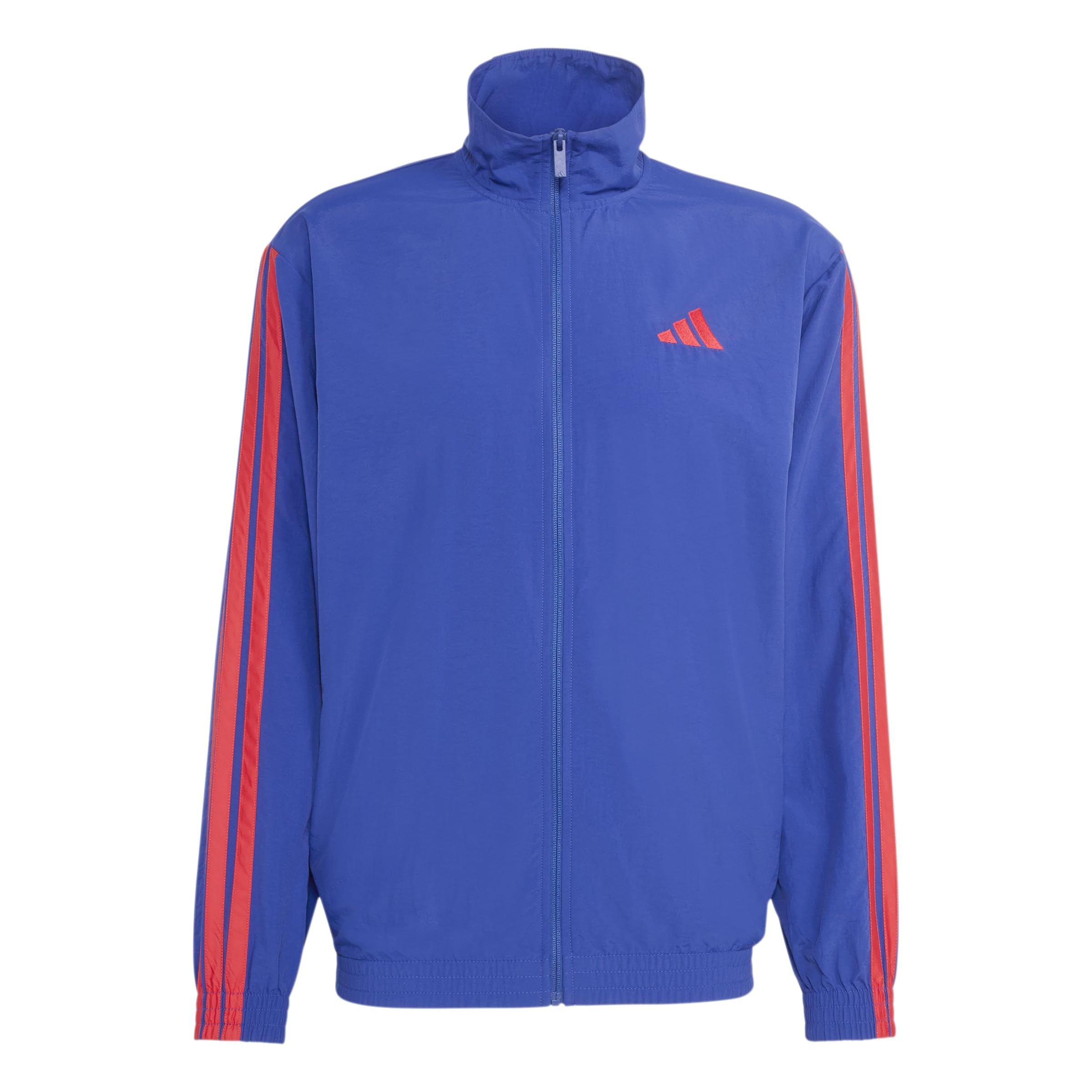Adidas Men's Bleu Sweat Jacket Essentials