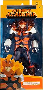 McFarlane Toys ヒロアカ　ホークス　エンデヴァー Amazon.com: McFarlane Toys - My Hero Academia Endeavor 7