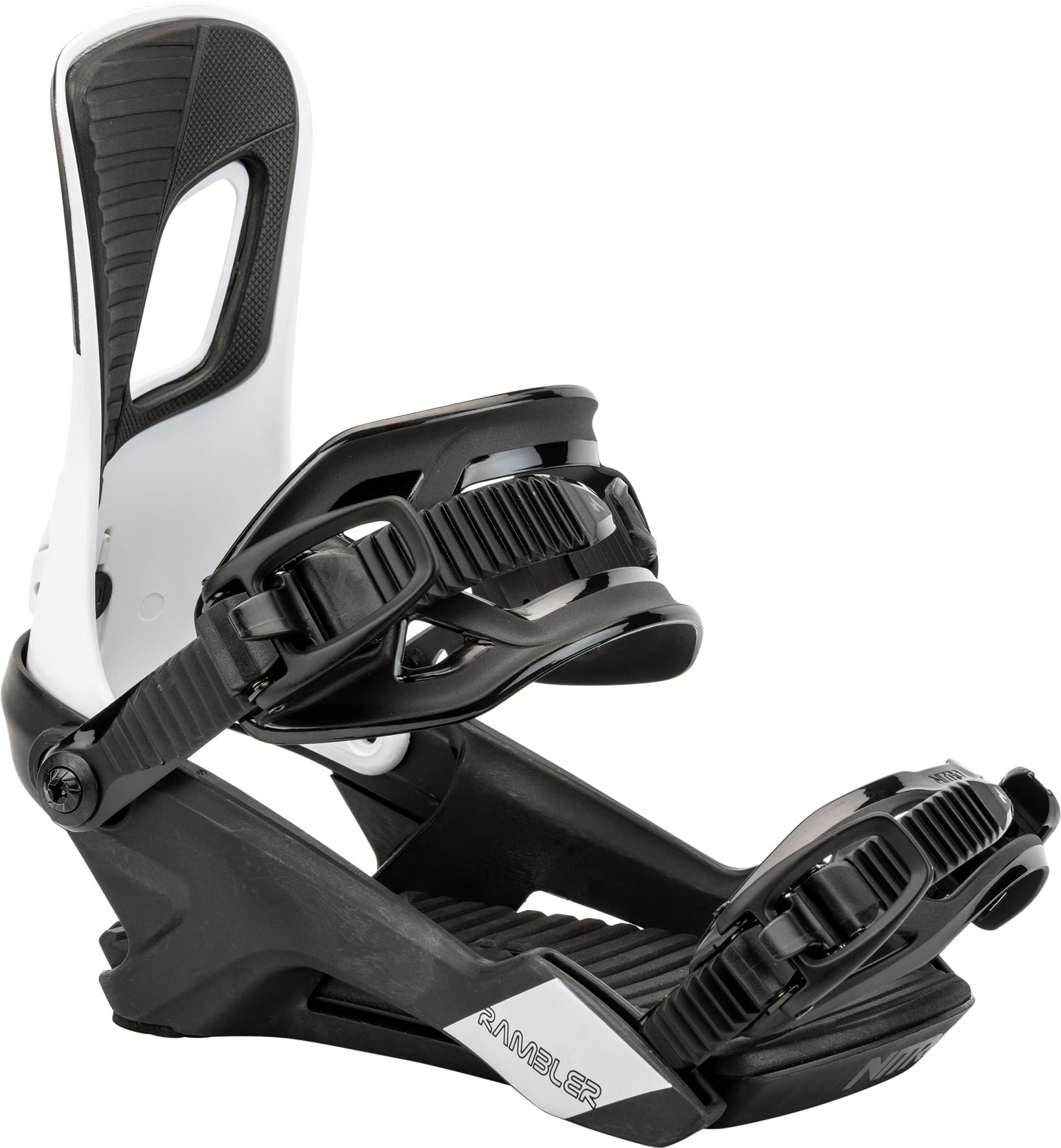 Nitro Rambler Mens Snowboard Bindings, Raw, Medium