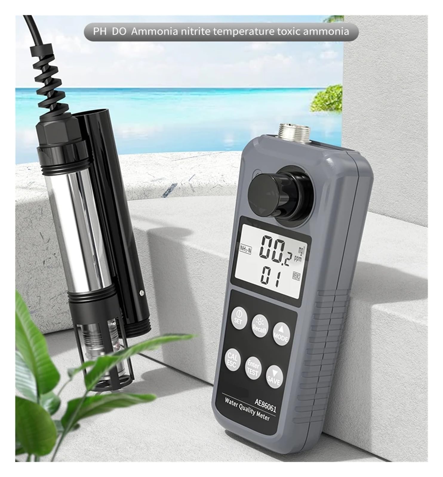 Testeur De Qualité De L'eau De Laboratoire Portable AE86061