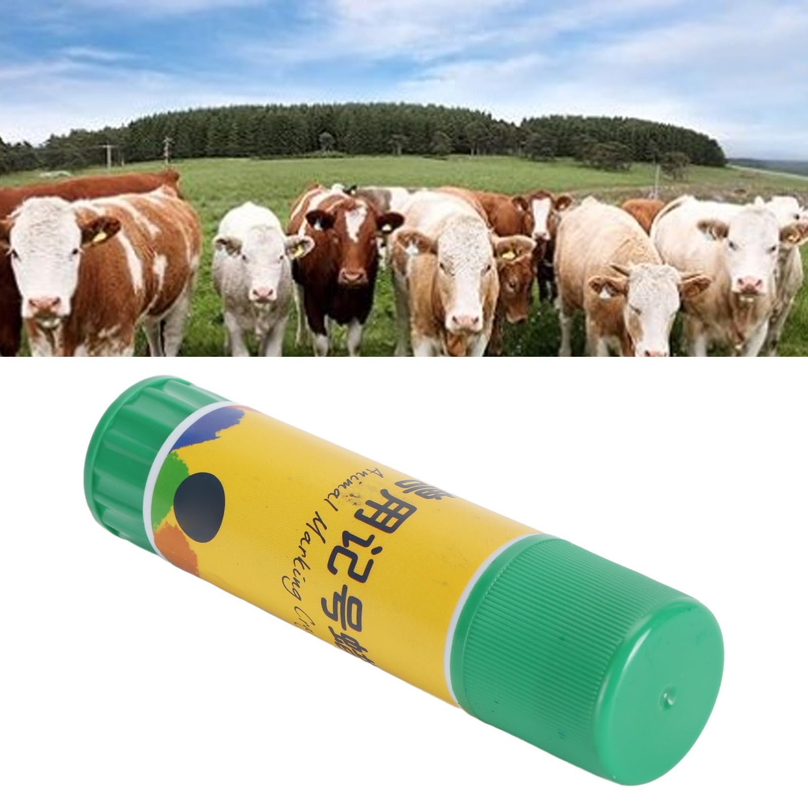 Marqueurs De Bétail 8 Pièces - 4 Couleurs Haute Visibilité - Pour Porcs, Vaches, Chèvres, Moutons - Non Toxique, Résistant Aux Intempéries