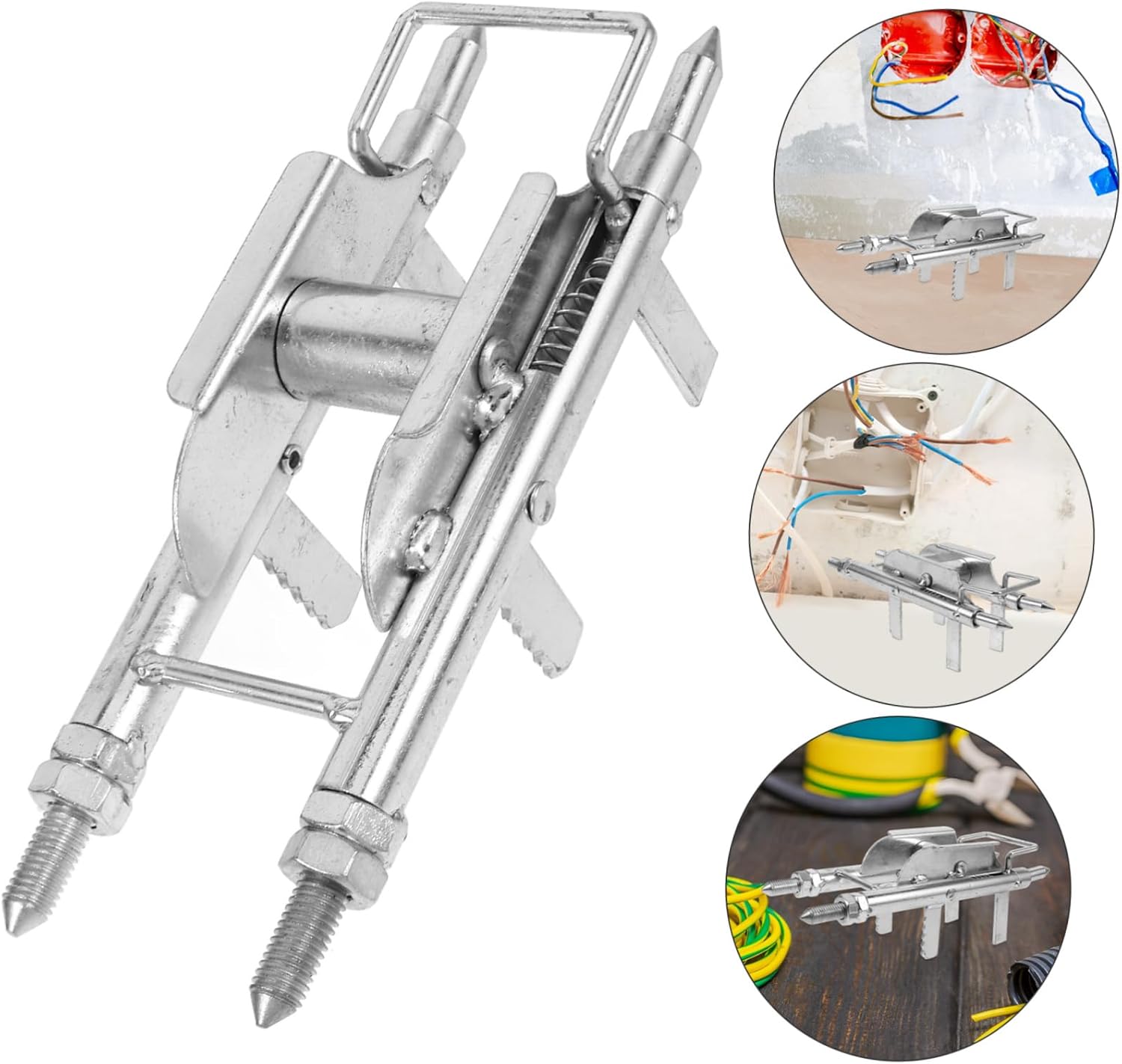 Tofficu 2pcs Cable Threading Aid Tool for Electricians Versatile Metal Junction Box Wire Pulling for Efficient Installation Electrical Enclosures and Wire Ducts