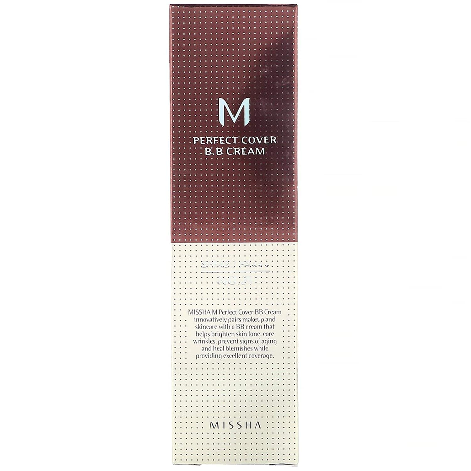 Missha M Perfect Cover Bb Cream Spf 42 # No. 21 Jasny Beżowy 50Ml/1,7Oz