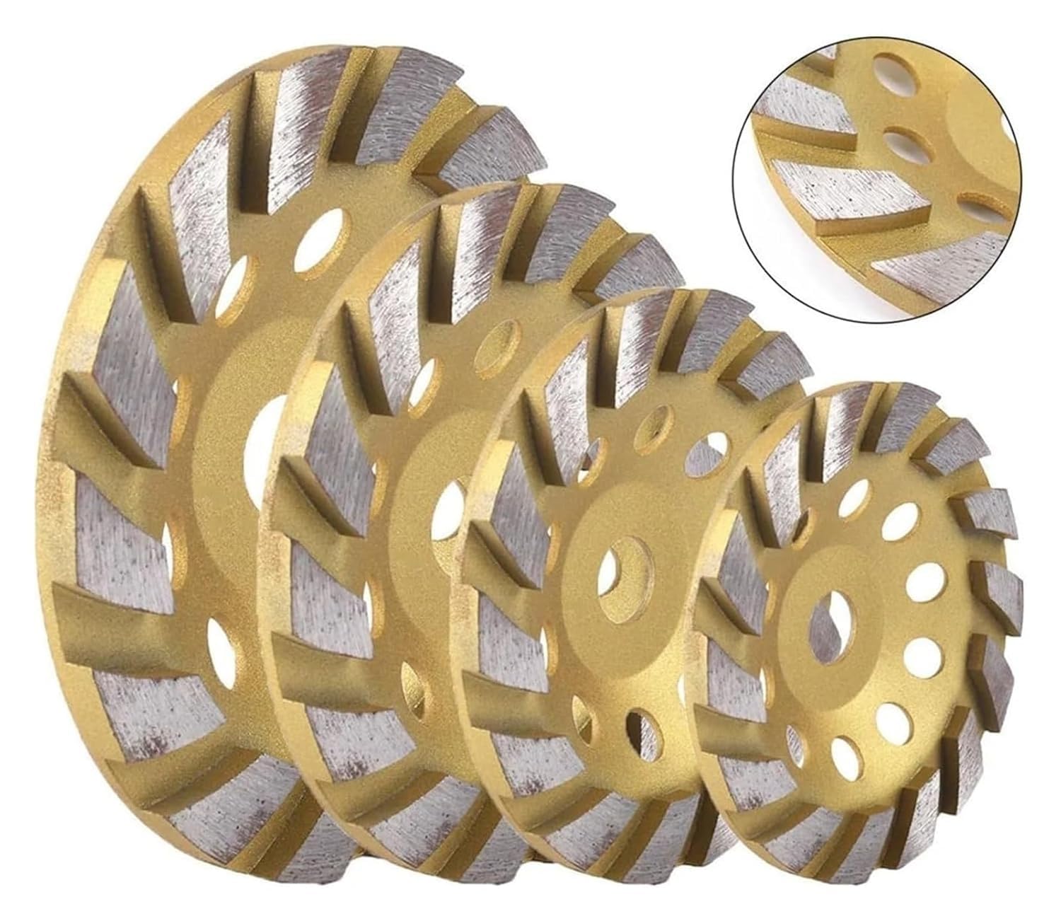 Diamentowa tarcza szlifierska, Diamentowa ściernica garnkowa do kamienia marmurowo-betonowego 100-180 mm(180x22mm)
