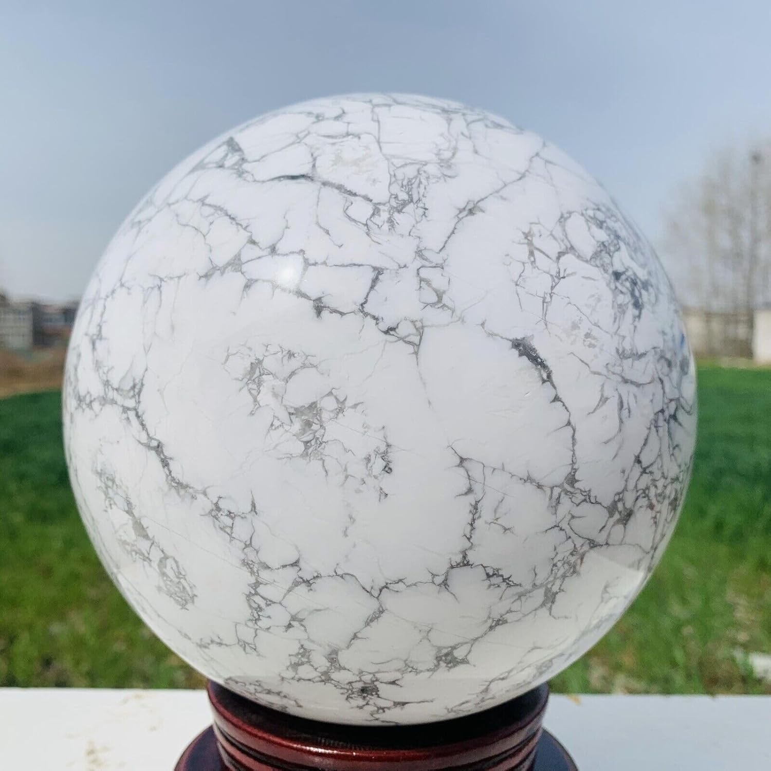 1pc 250-300g Sphere Quartz Crystal Polished Ball