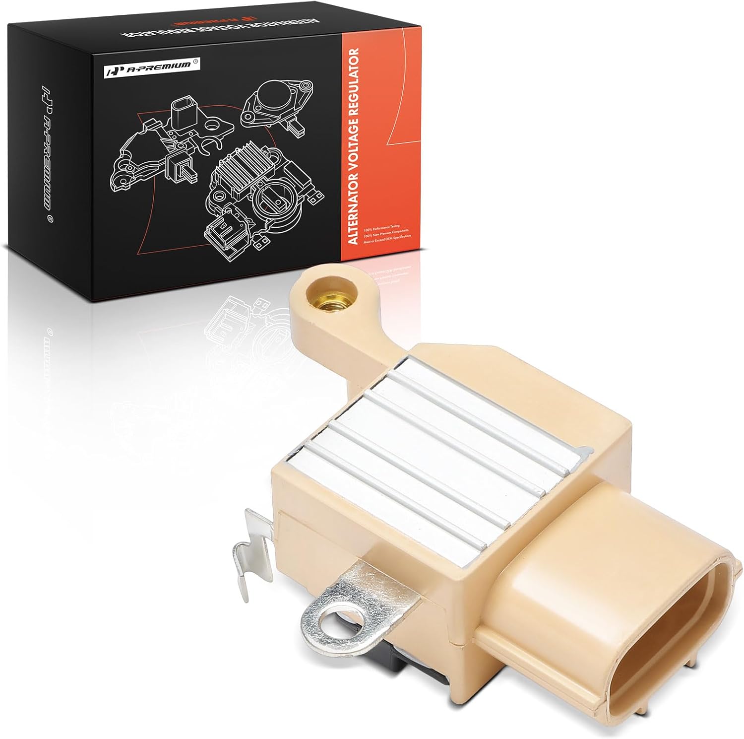 A-Premium Alternator Voltage Regulator Compatible with Toyota Highlander 2001-2003 2.4L 3.0L & Lexus RX300 2001-2003 3.0L, 14V B-Circuit 14.3 Vset