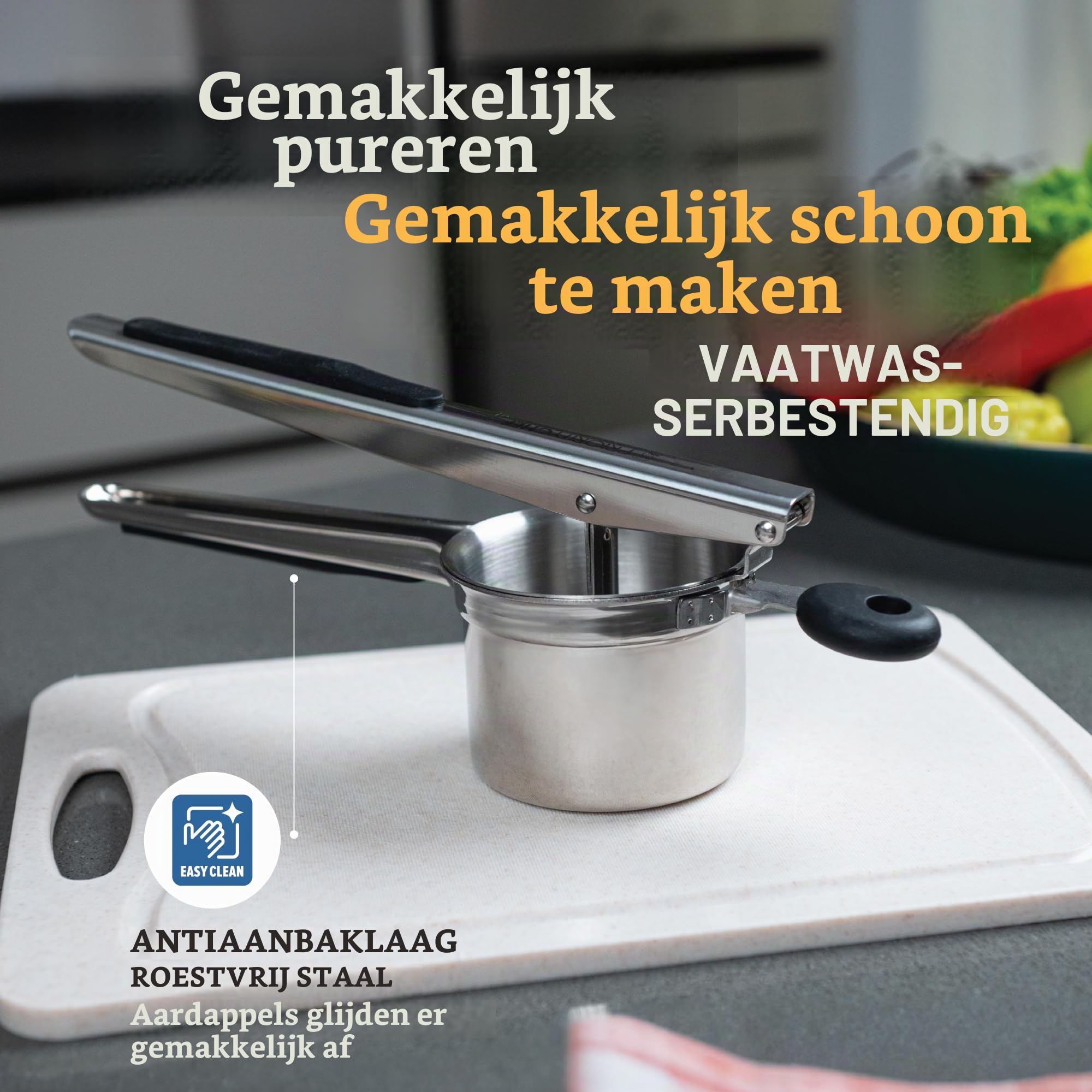 Priority Chef Potato Ricer and Masher, makes light and fluffy