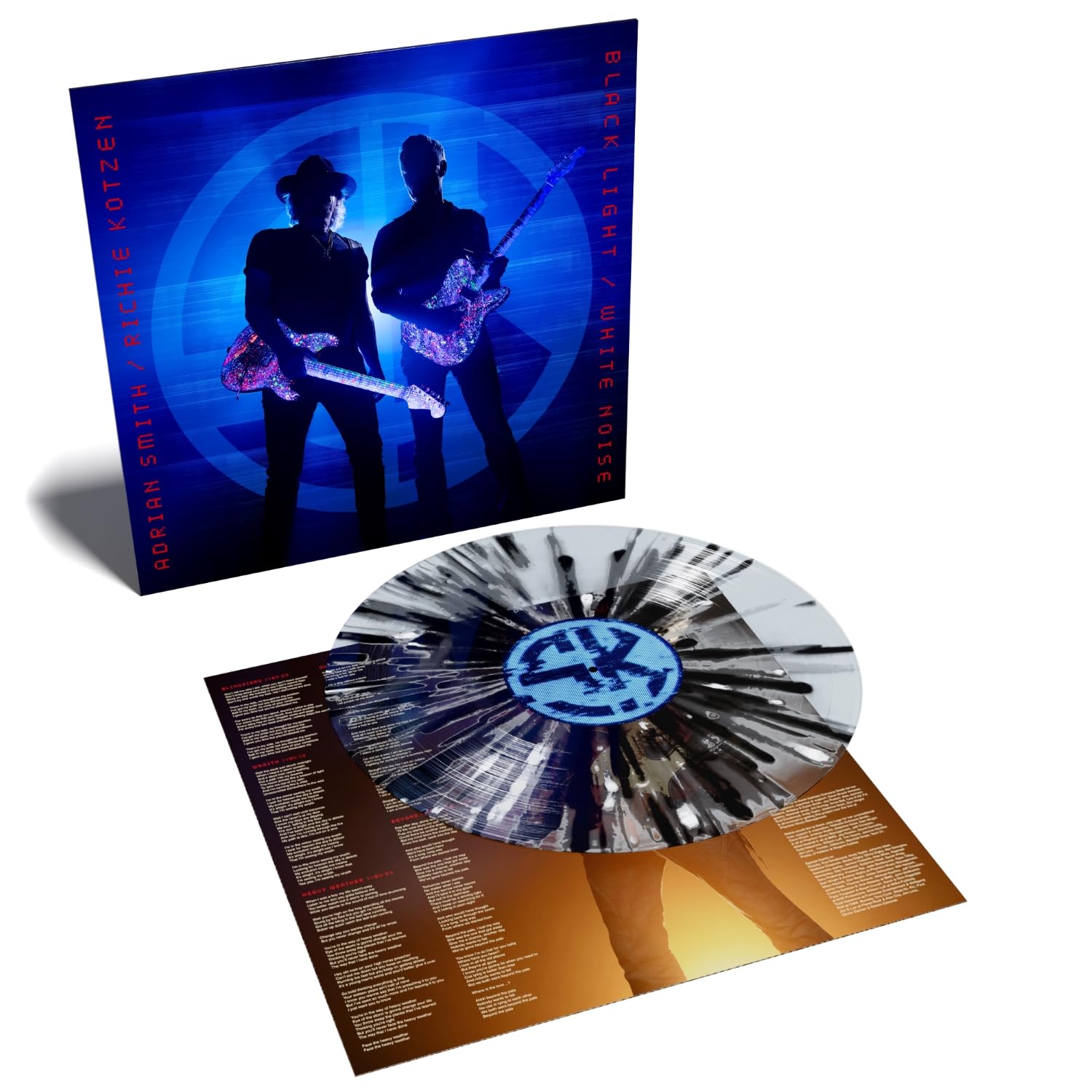 Smith Adrian & Kotzen Richie Black Light/White Noise (Black & White Splatter) LP