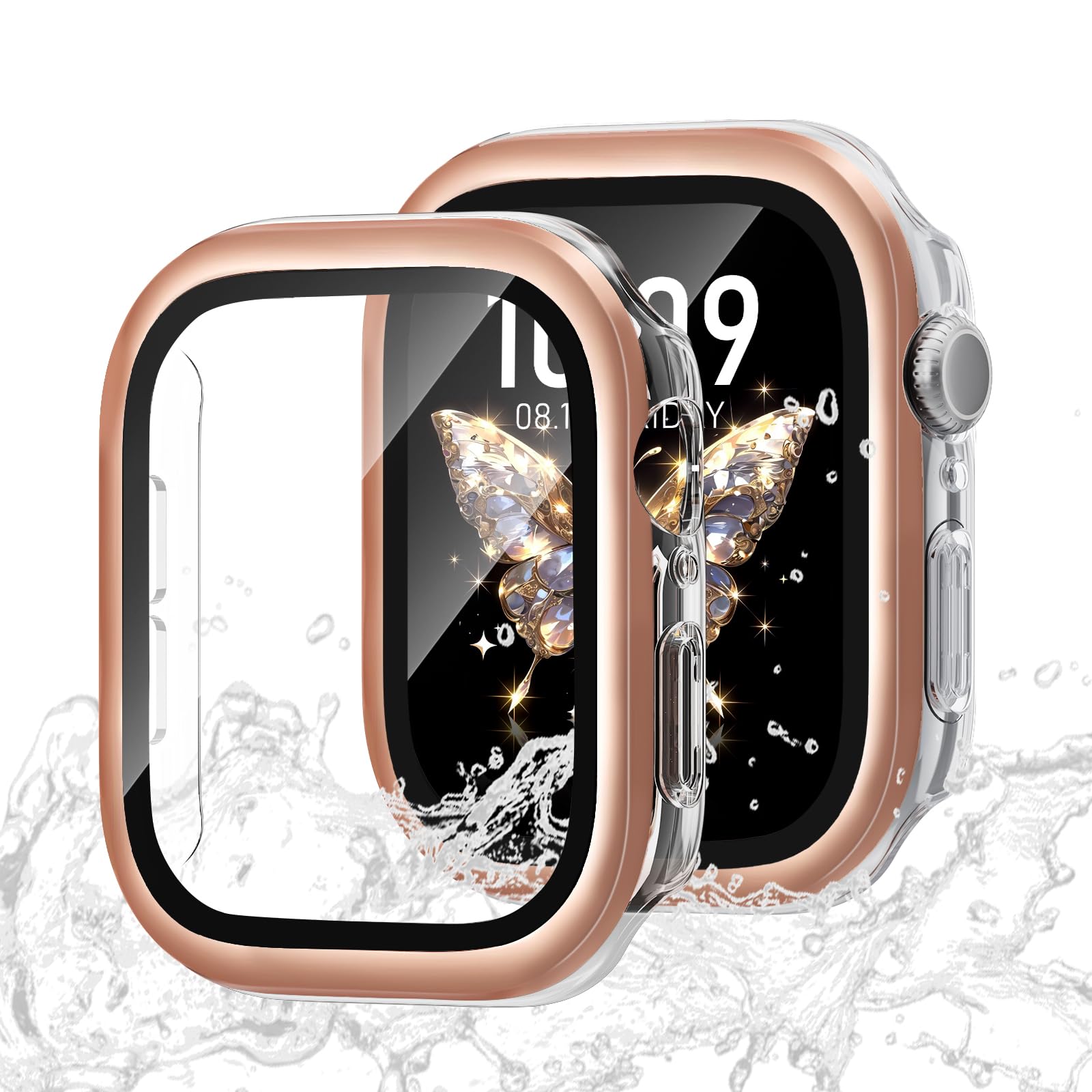 Schutzhülle mit Displayschutzfolie für Apple Watch Series 11