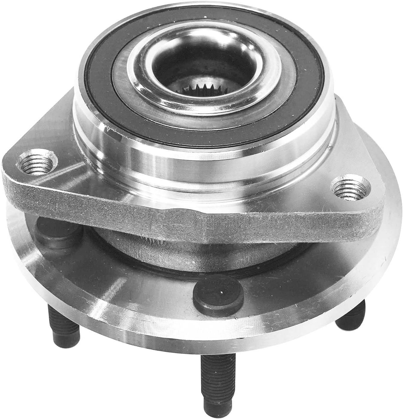 Detroit Axle - 4pc Wheel Bearing and Hubs Assembly for Chevy Cruze 2013-2015, Cruze Limited 2016, 5-Lugs w/ABS [15" inch Wheels] 4 Front Rear Wheel Bearing and Hubs 2014 Replacement - Image 7