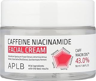 APLB Crema facial con niacinamida con cafeína...
