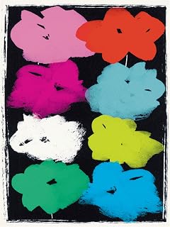 Jenny Frean 'Warhole Flowers' Canvas Art