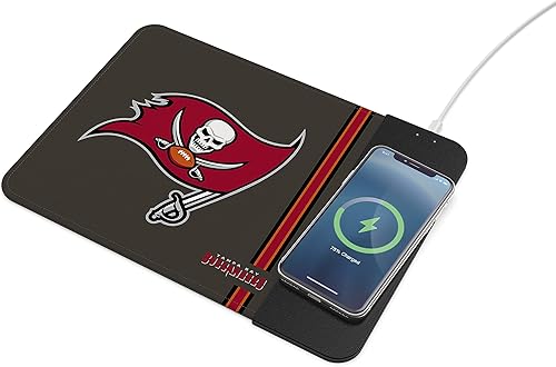 Vista 76 de SOAR Alfombrilla de mouse de carga inalámbrica NFL