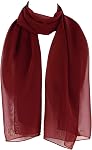 HatToSocks Chiffon Scarf Sheer Wrap for