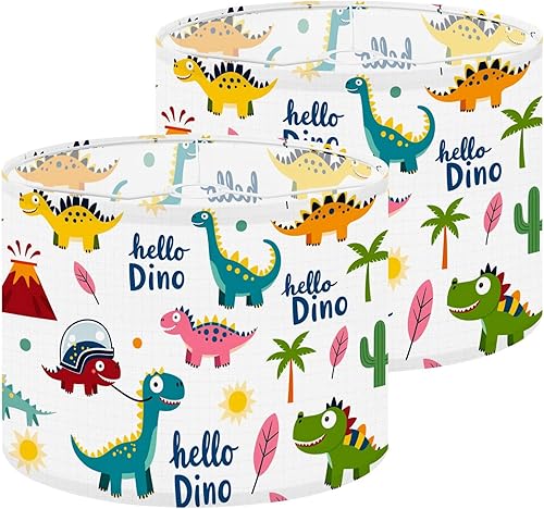 Miniatura 24 de Drum Lamp Shade Floral style 70s groovy daisy flowers Retro floral naive design Style Lampshade for Floor Lamps Table Lamps Pendant Light 13"x10"