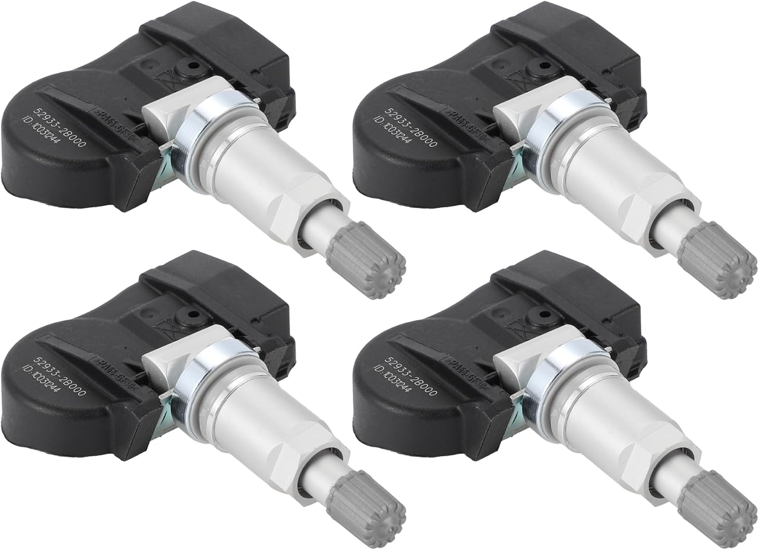 Tire Pressure Sensor for Hyundai Santa Fe 2006-2012 433MHz No.529332B000 Tire Pressure Monitoring Sensor 4 Pc