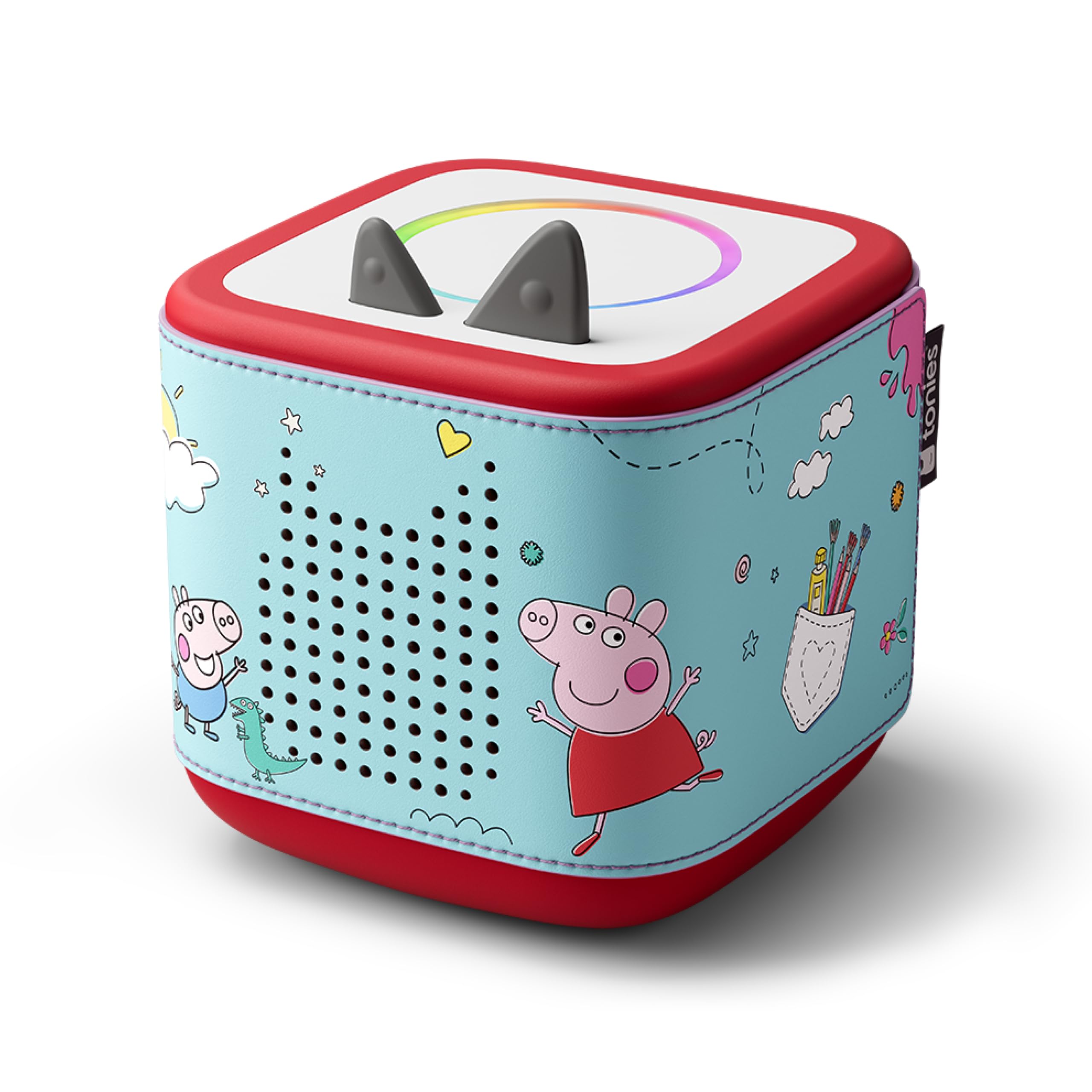 Tonies Sleeve - Decorative Wrap for Toniebox 2 - Peppa Pig