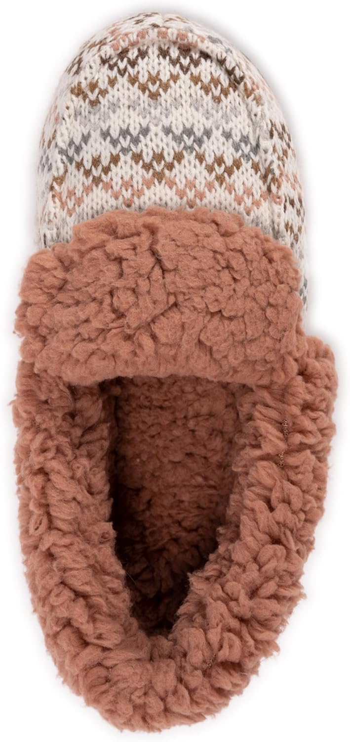 MUK LUKS Women's Anais Slipper, White, S - Image 7