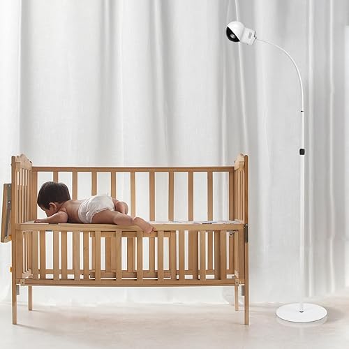 Vista 2 de HOLACA Soporte de piso de 36 pulgadas o 70 pulgadas para Eufy SpaceView, Spaceview SPro, Care Baby Monitor 2 y Eufy 720P Video Baby Monitor, Indoor