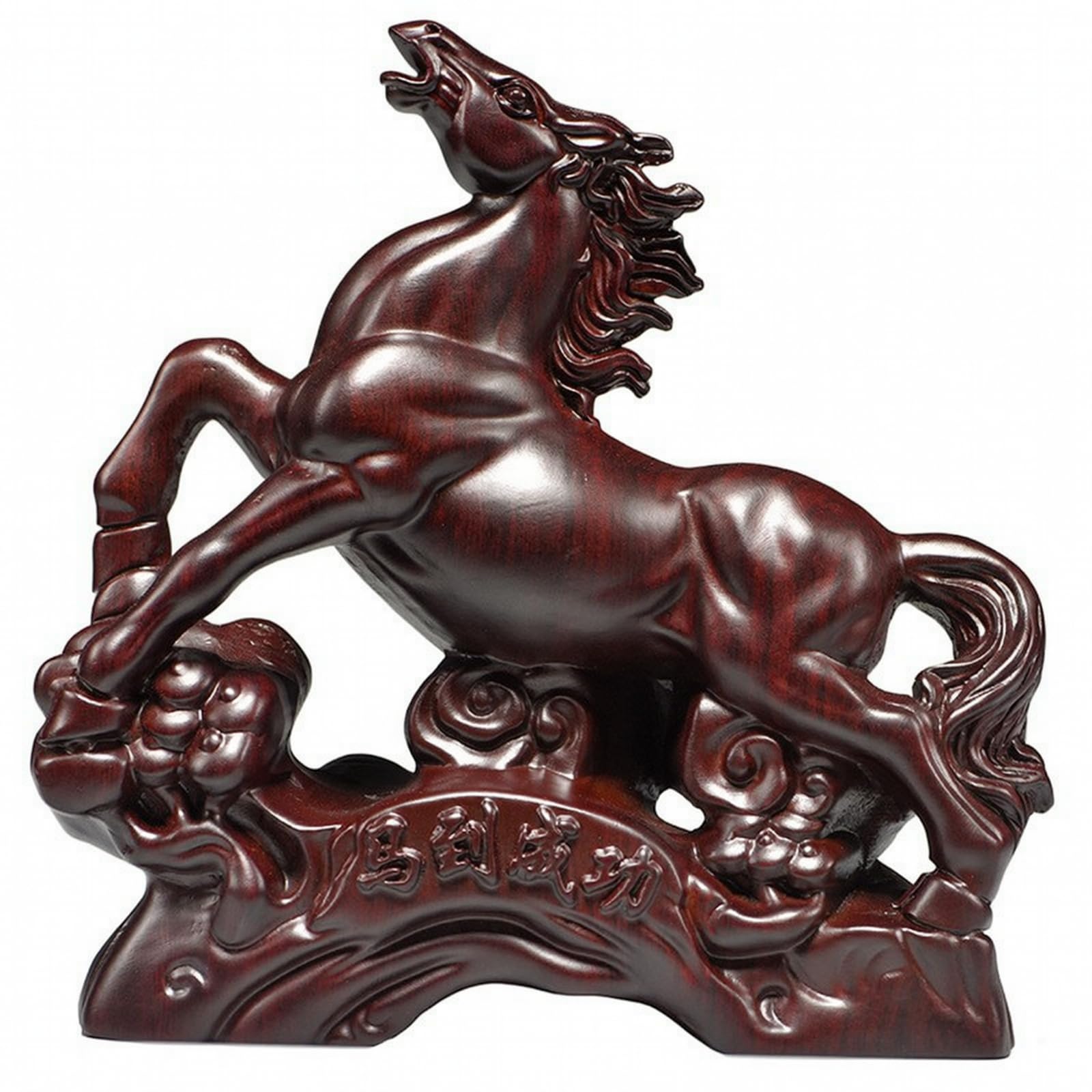 Figura Estilizada Estatua | Acabado Brillante, Escultura, Pieza Artística, para Recibidor, Oficina, coradores, 40CM