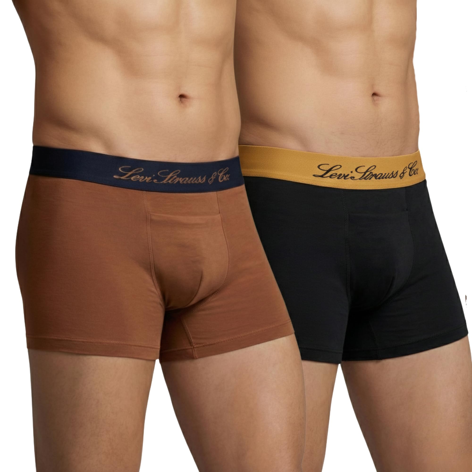 levi's Mens Cotton Premium Elite Trunk Underwear | 4-Way Stretch | Outer Elastic Waistband | H-Pocket | Style 072 | Pack of 2-picture-15