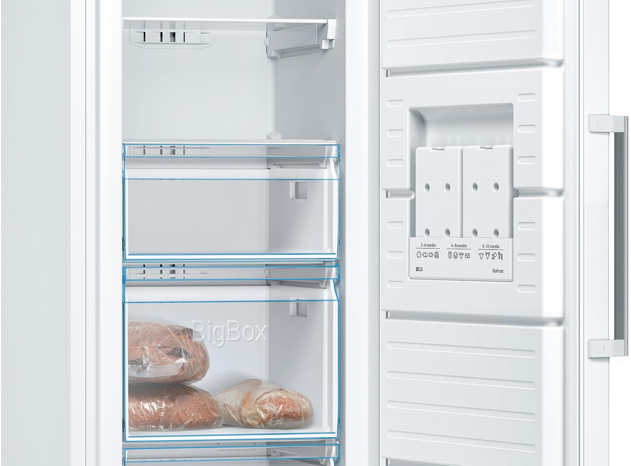 Bosch GSN36CWEP Série 4 - Congélateur armoire, pose-libre, 4 tiroirs