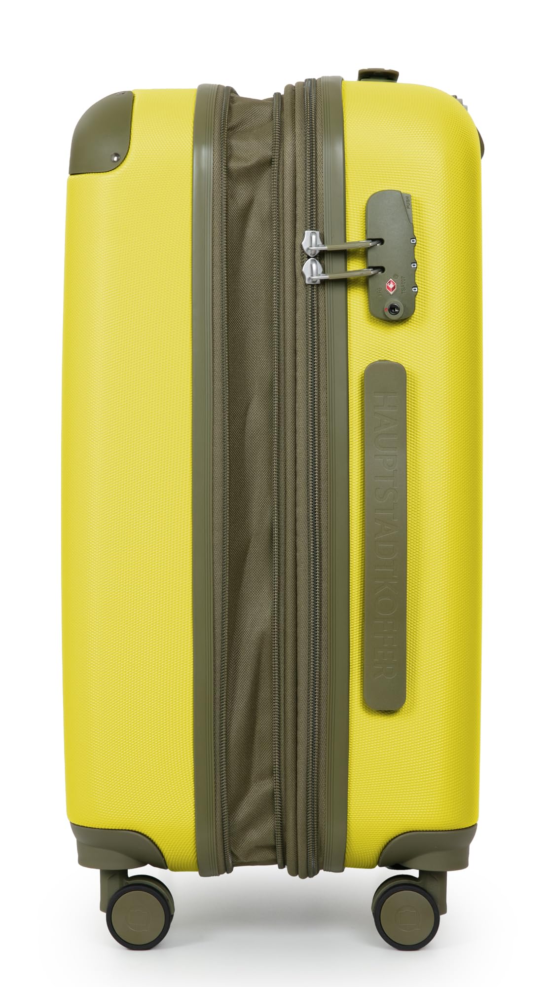 HAUPTSTADTKOFFER - Spree - Maleta rígida, Trolley expandible, Equipaje de Viaje, 4 Ruedas Dobles, TSA, 65 cm, 74 litros, Champán — view 91