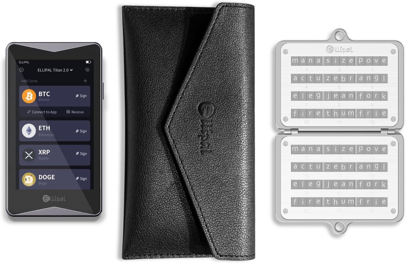 Metal Seed Phrase Plate KEYSTONE Crypto Seed Storage, Crypto Capsule Metal  Wallet, Cold Storage Backup, 24 Words Bitcoin Key Phrase Storage, 304 Steel  Plate, Compatible With All BIP39 Wallets (Keystone Tablet Ledger