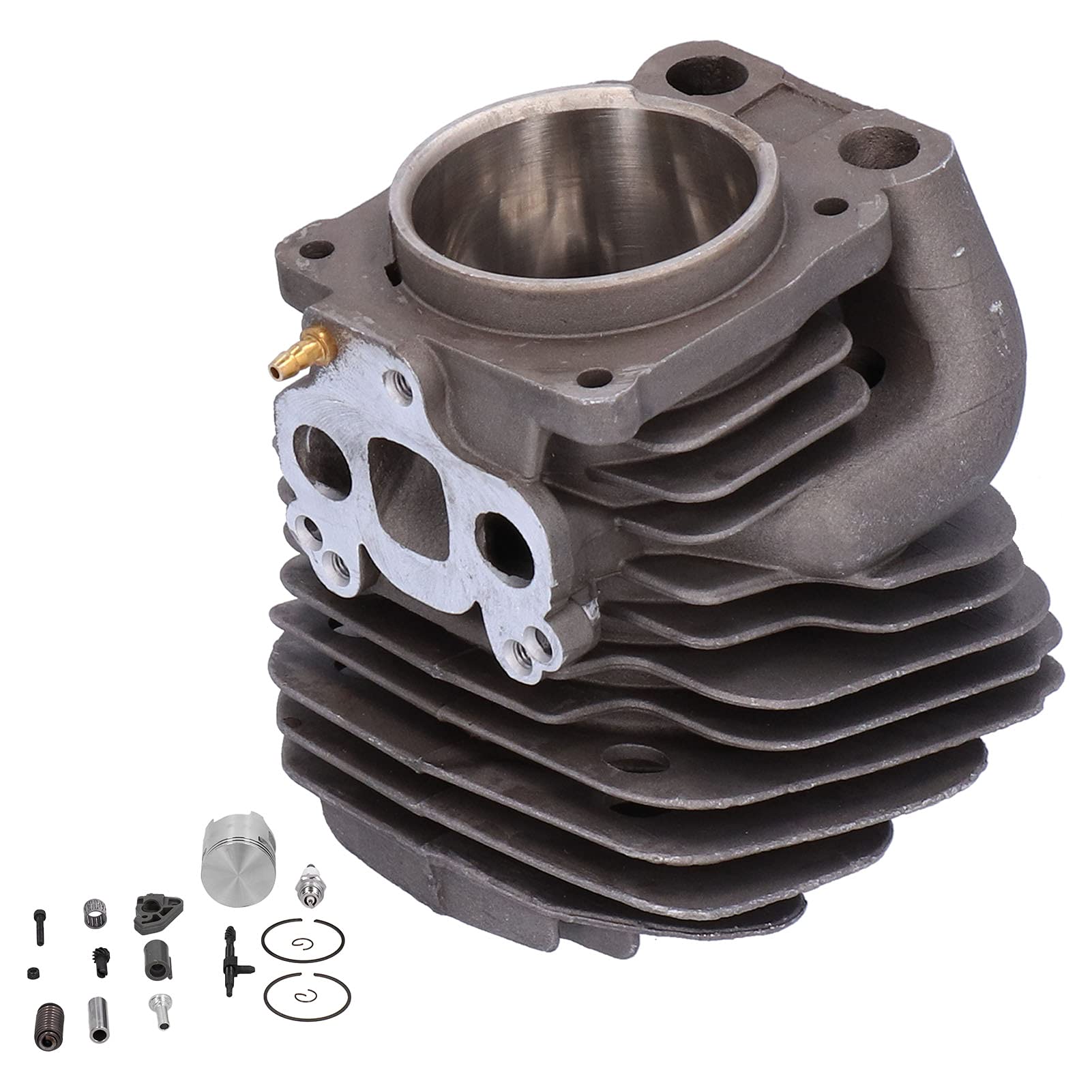 Fdit Kit Pistone Cilindro 51mm per Parti di Ricambio per Motosega 575 575Xp 570 Lega di Alluminio