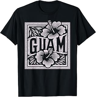 Vintage Tribal 671 Guahan Guam T-Shirt