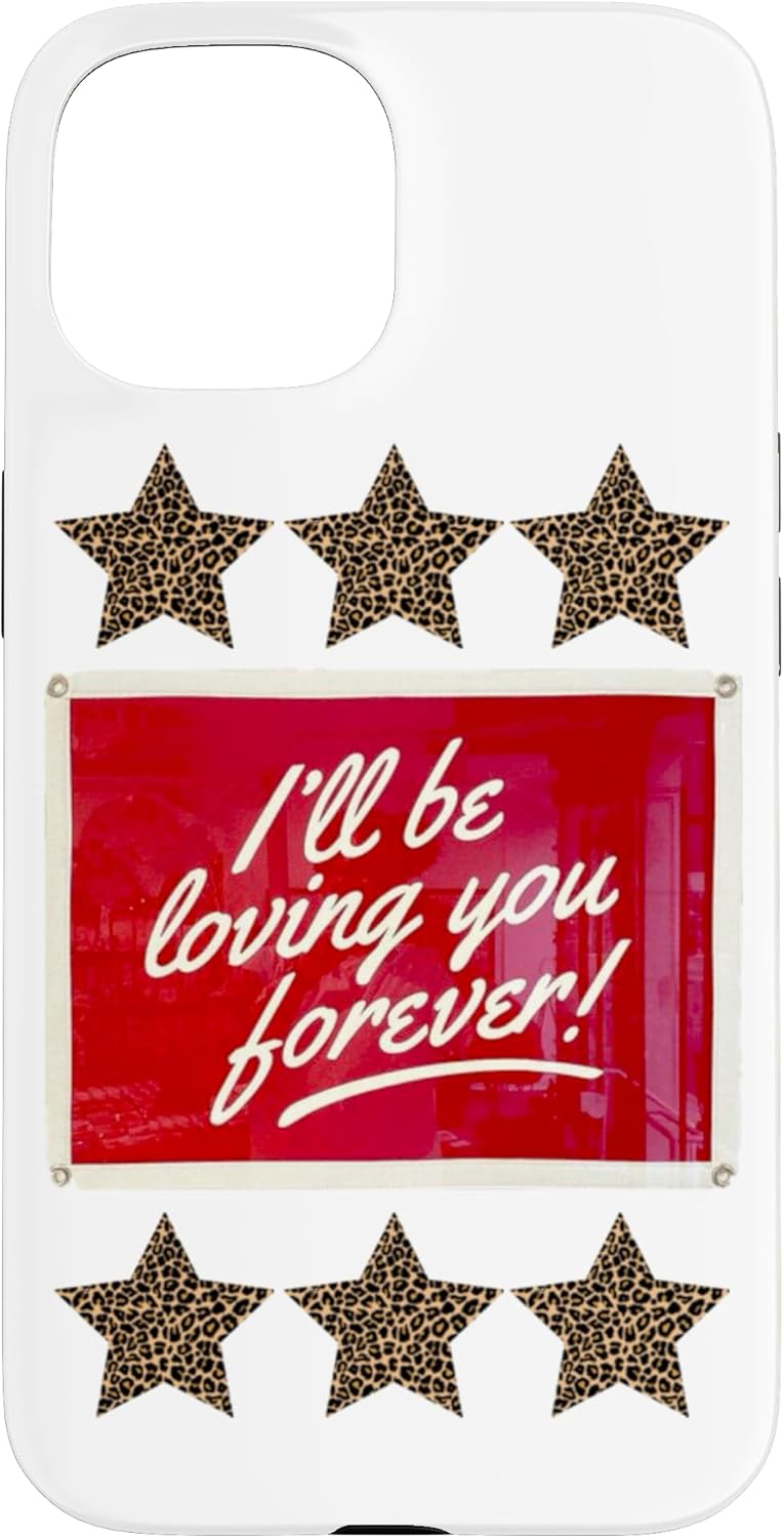 Loving YOU FOREVER leopard stars Case for iPhone 14