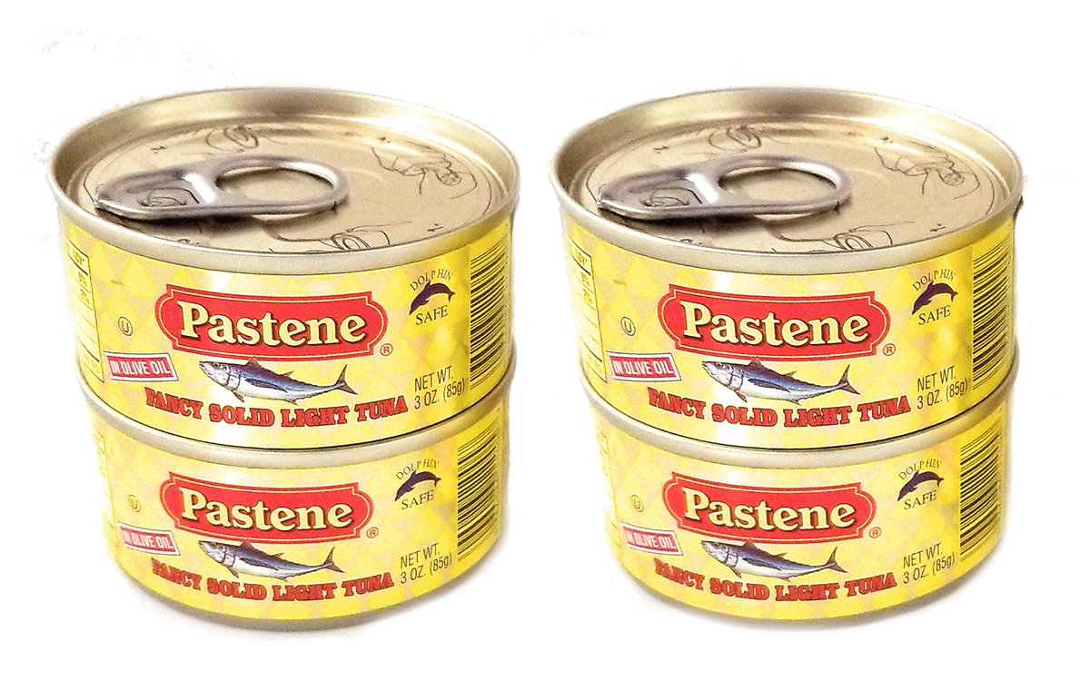 Pastene Fancy Light Tuna in Olive Oil (Dolphin Safe) Kosher 4