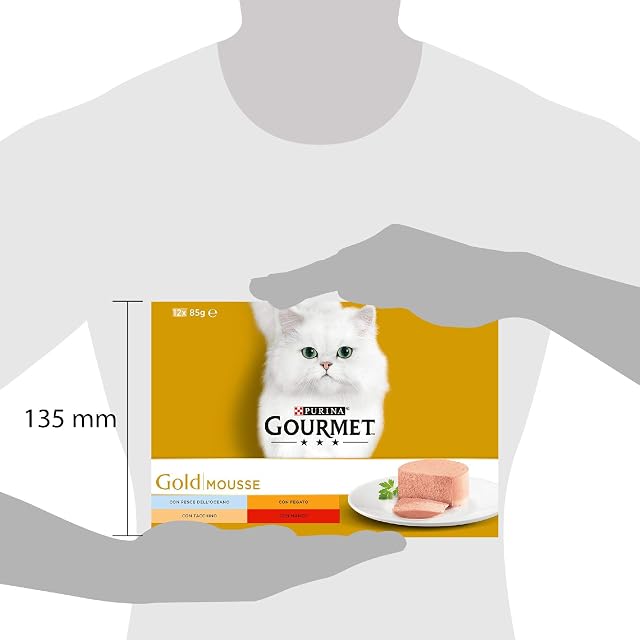 Foto 4 de 6 de Gourmet Purina Gold - Comida Húmeda para Gato Pack de 12 x 8 x 85g (96 conservas)