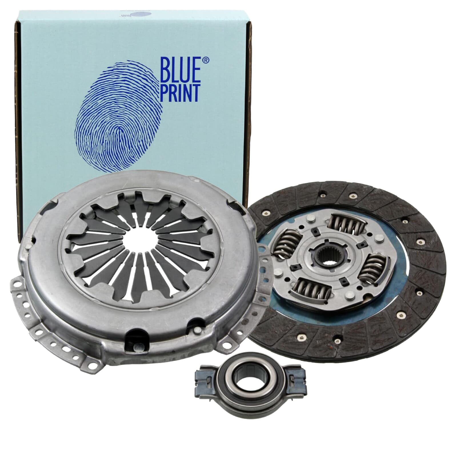 Clutch Kit 3pc (Cover+Plate+Releaser) ADV183005 Blue Print 030198141X 032198141X