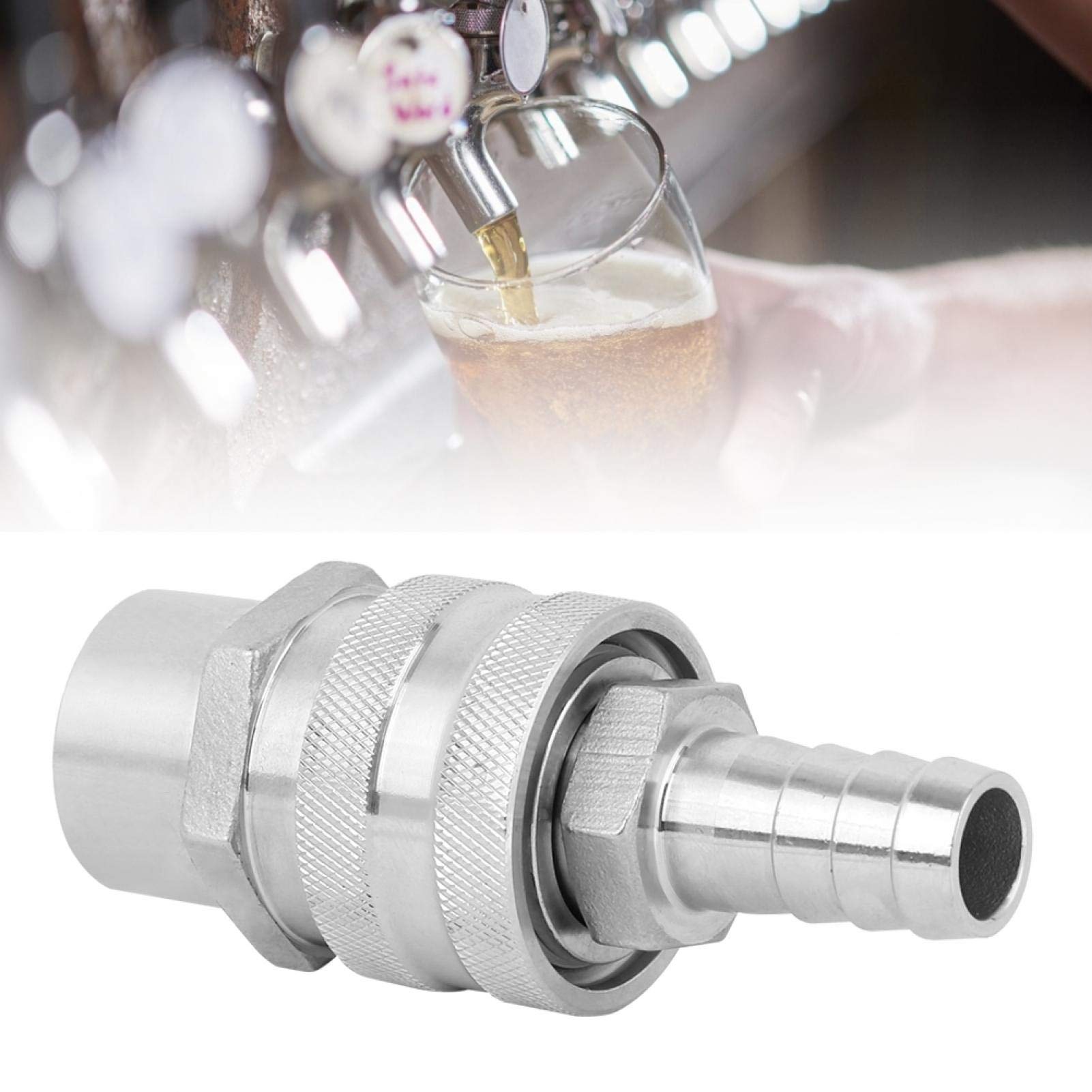 Raccordo Rapido 1/2 NPT Per Pompe Birra - Acciaio Inox - Foto 11