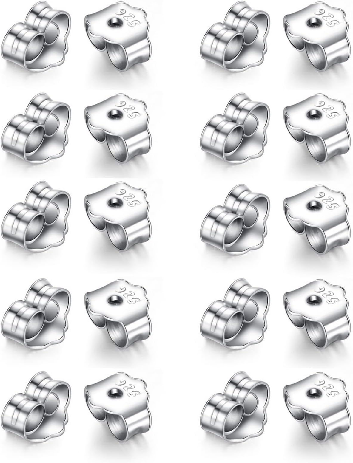 Anneau De Sport My-Bead 20 Pièces Anneaux Double De Saut Diamètre 4mm Argent 925 Sans Nickel Anneaux De Jonction DIY Anneaux Bijoux Acier Inoxydable