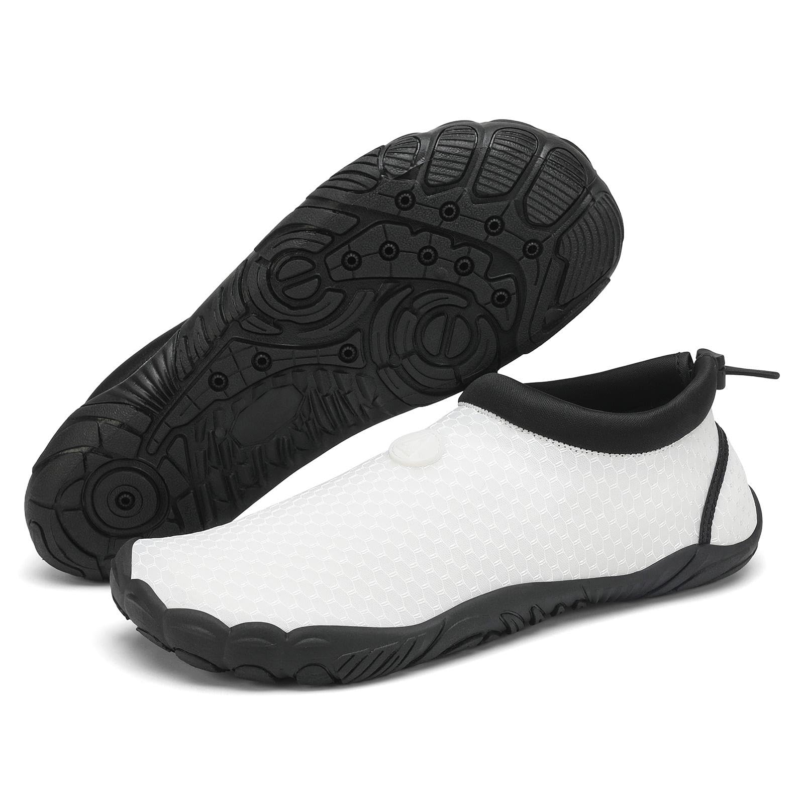 Mishansha Badeschuhe für Herren Damen Unisex Bequeme Atmungsaktive Aquaschuhe für Outdoor und Wassersport EU 36-46