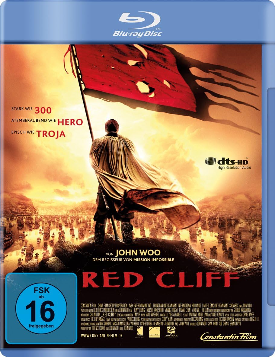 Red Cliff [Bluray] Amazon.co.uk DVD & Bluray