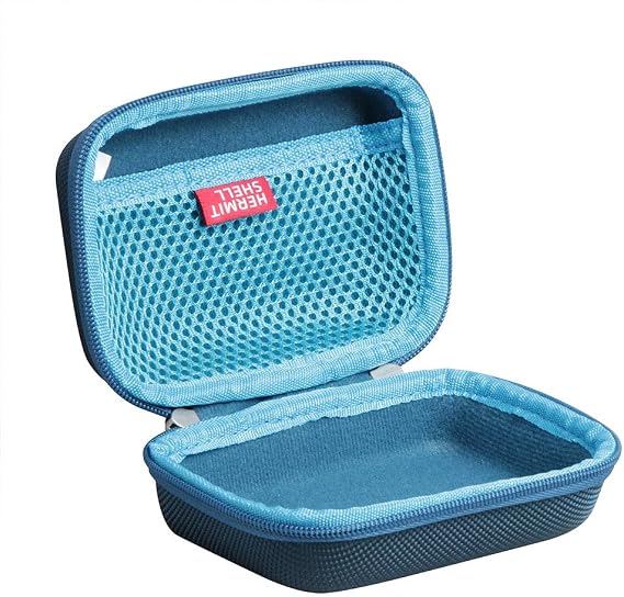 Hermitshell Hard Travel Case for JBL Go 3 / JBL Go 3 Eco Portable Bluetooth Speaker (Blue, Case for JBL GO 3)