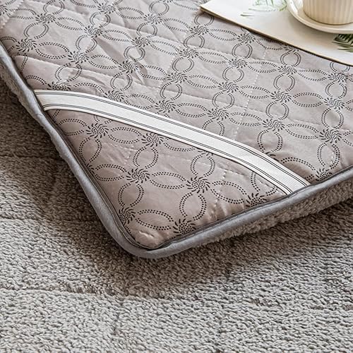 Miniatura 4 de Colchón futón portátil que mantiene el calor colchón japonés enrollable cubrecolchón plegable tatami tapete tatami con almohadilla elástica