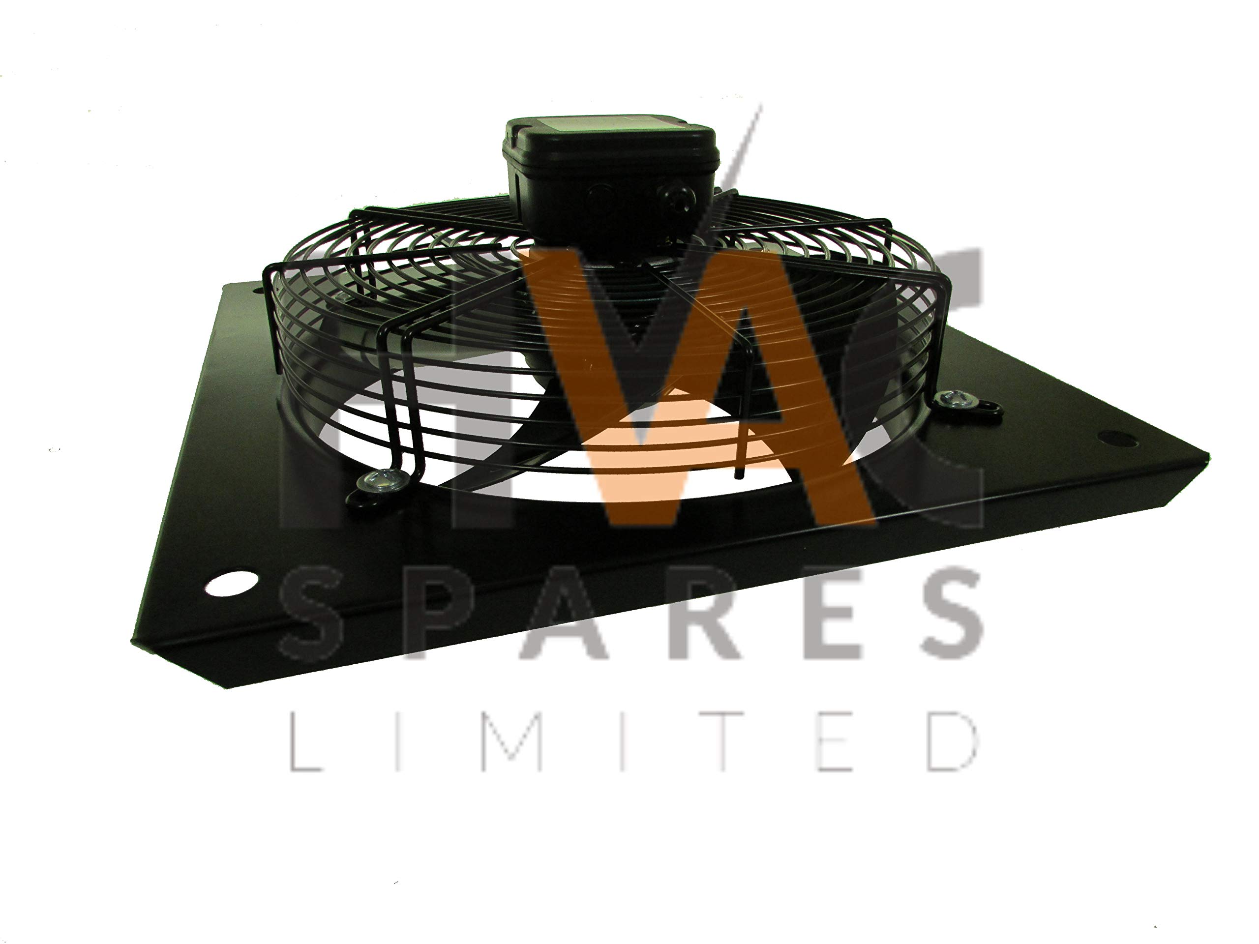 Plate Mounted Axial Fan, Extract, Extractor, Industrial Commercial SUCKER 6 Pole 950 RPM 300mm / 12", 350mm / 14", 400mm / 16", 450mm / 18", 500mm / 20", 550mm / 22" or 630mm / 24" Blade Dia (300mm)
