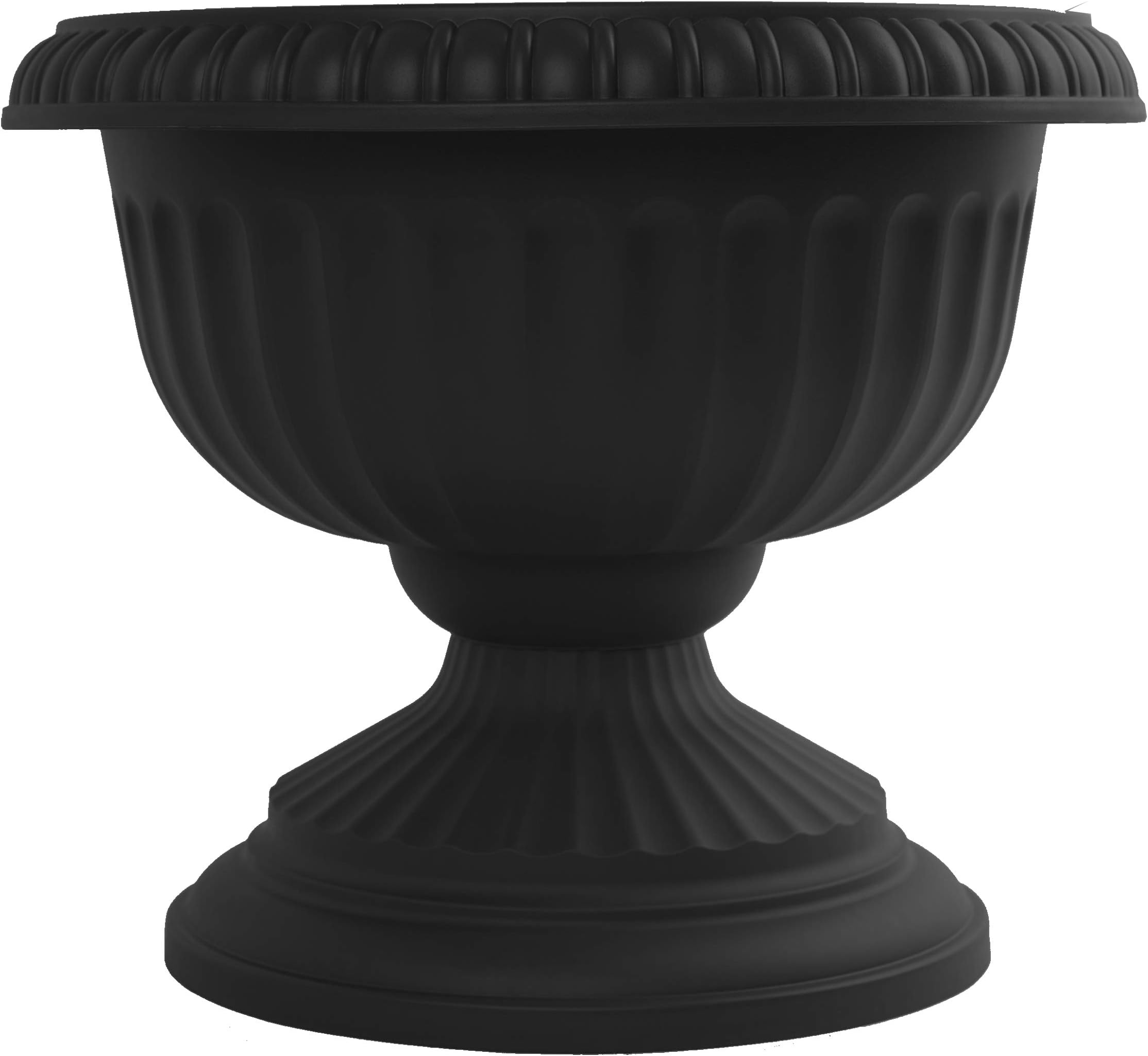Bloem Grecian Urn Planter, 18", Black